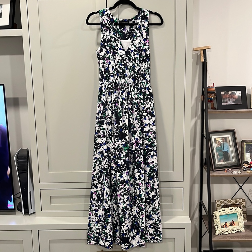 BR maxi floral dress